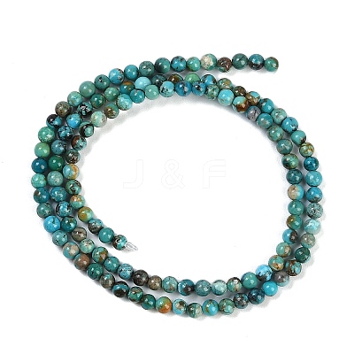 Natural HuBei Turquoise Beads Strands G-M411-A02-01-1