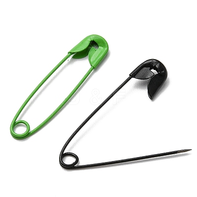Spray Painted Iron Safety Pins IFIN-YW0001-54-1