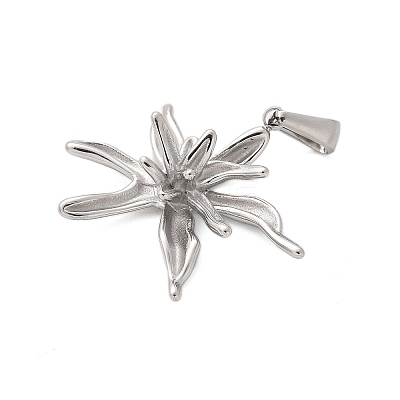 304 Stainless Steel Pendants STAS-Q349-01D-P-1