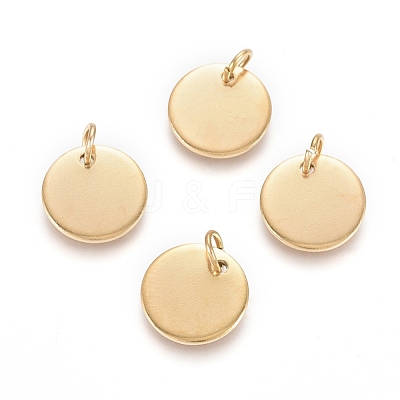 Ion Plating(IP) 304 Stainless Steel Charms EJEW-L238-03D-G-1