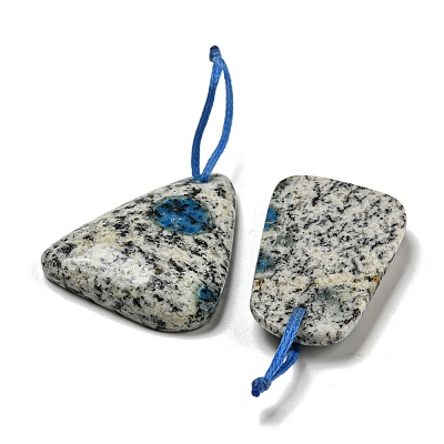Natural K2 Stone Pendants G-NH0001-13A-1