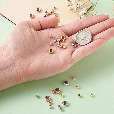 Brass Beads KK-KS0001-15-1