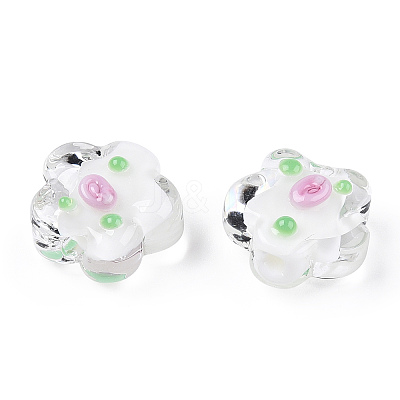 Handmade Bumpy Lampwork Beads LAMP-N024-04-1