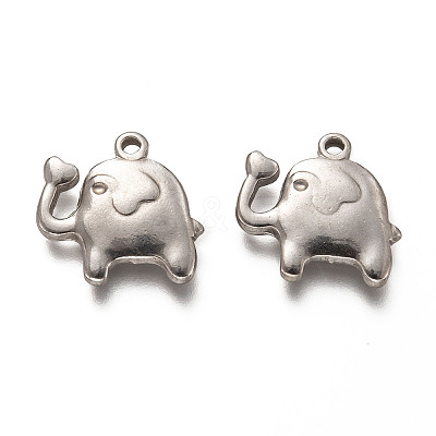 Non-Tarnish 201 Stainless Steel Pendants X-STAS-H125-46P-1