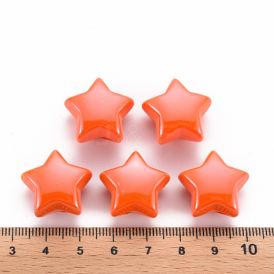 Opaque Acrylic Beads LS-MACR-S372-02B-84-1