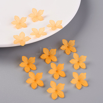 Frosted Acrylic Bead Caps X-MACR-S371-05A-719-1