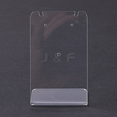Acrylic Earring Stands Displays X-EDIS-F005-02-1