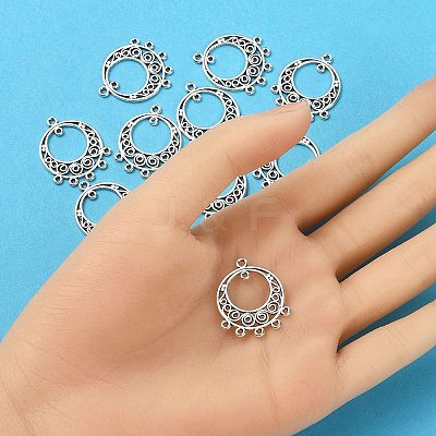 Tibetan Style Alloy Chandelier Components Links TIBE-YW0001-53-1