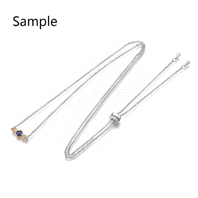 Brass Necklaces Making KK-S061-162P-1