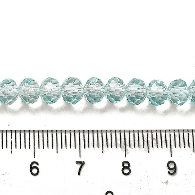 Transparent Baking Paint Glass Beads Strands LS-DGLA-A034-T6mm-D01-1