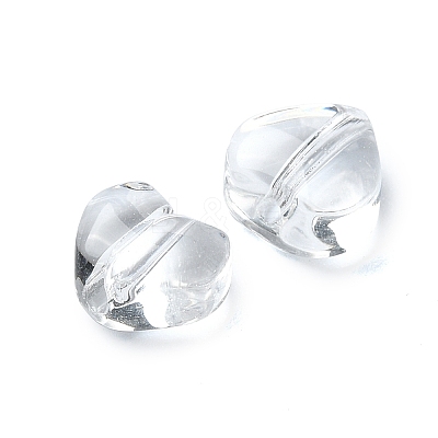 20Pcs Transparent Glass Beads GLAA-Q103-01A-1