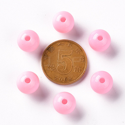 Opaque Acrylic Beads LS-X-MACR-S370-C10mm-A01-1