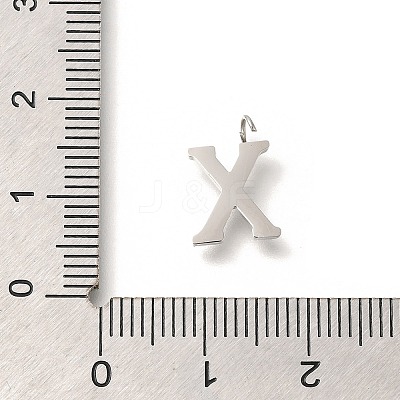 304 Stainless Steel Micro Pave Cubic Zirconia Pendants STAS-H228-06P-X-1