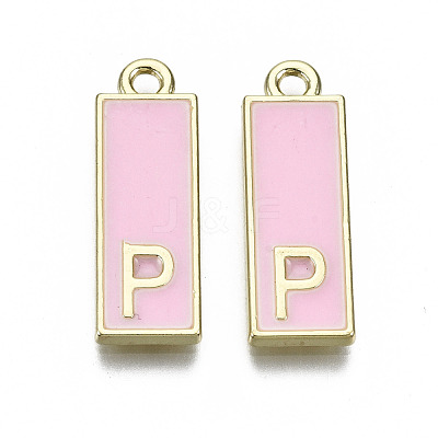 Alloy Enamel Pendants ENAM-T012-01P-RS-1