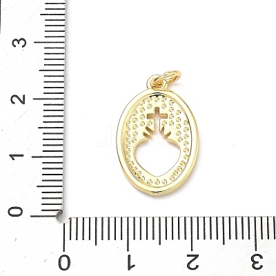 Brass Pendants KK-P345-55G-01-1