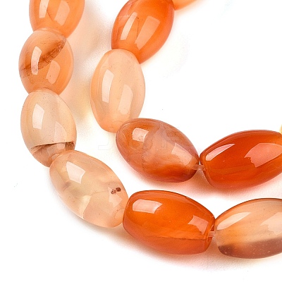 Dyed Natural Agate Beads Strands G-T141-15A-01-1