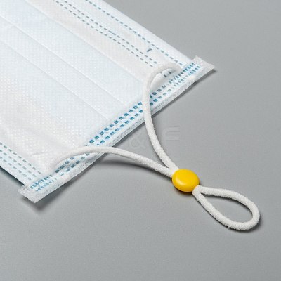 PVC Plastic Cord Lock for Mouth Cover KY-K011-08-1