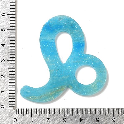 Acrylic Keychain Pendants SACR-S608-04G-01-1