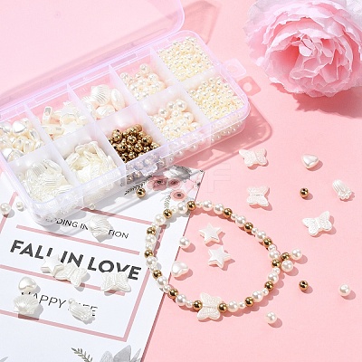 685Pcs Plastic Imitation Pearl Beads KY-YW0001-91-1