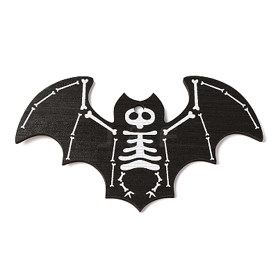 Halloween Printed Wooden Big Pendants WOOD-I016-01E-1