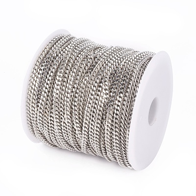 Iron Cuban Link Chains CH-R013-5x4mm-P-1