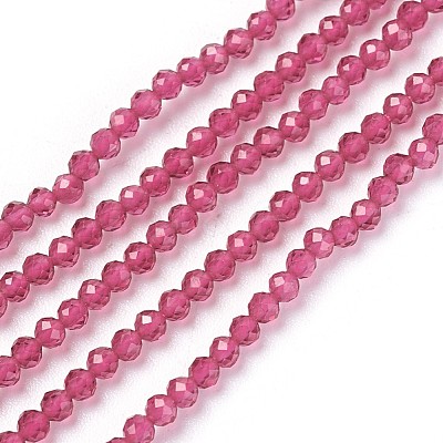 Transparent Glass Beads Strands GLAA-F094-A14-1