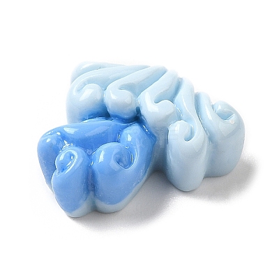 Ocean Theme Opaque Resin Cabochons RESI-C036-05A-1