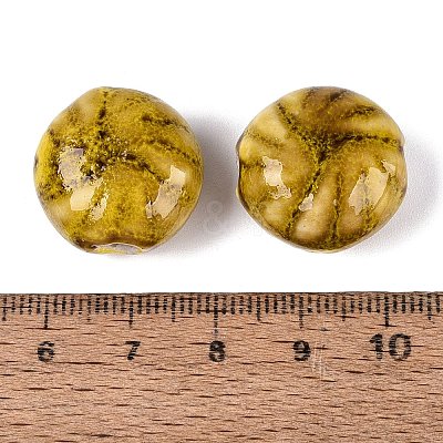 Vintage Handmade Porcelain Beads PR-N001-04B-1