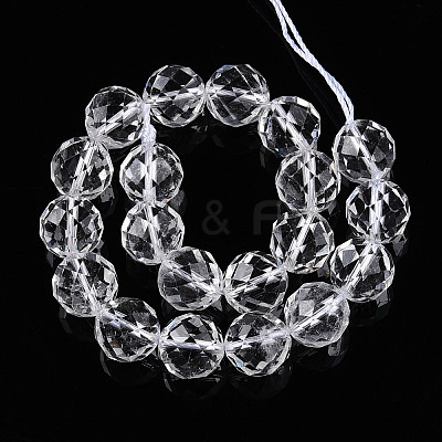 Natural Quartz Crystal Beads Strands G-S345-10mm-35-1