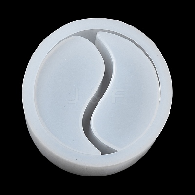 Taichi Yin Yang DIY Candle Cups Silicone Molds DIY-G098-03-1