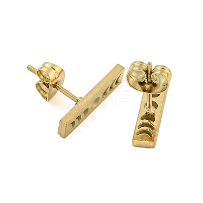 304 Stainless Steel Stud Earrings EJEW-G384-03E-1