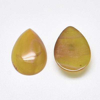 Natural Banded Agate/Striped Agate Cabochons G-T122-23F-1