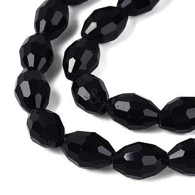 Opaque Solid Color Glass Beads Strands GLAA-N071-01A-C12-1