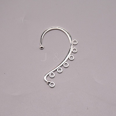 Alloy Ear Cuff Findings LS-FIND-WH0092-52S-1