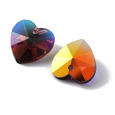 Electroplate Glass Charms LS-GGLA-Z002-02Q-1