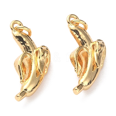 Brass Pendants KK-O140-17G-1