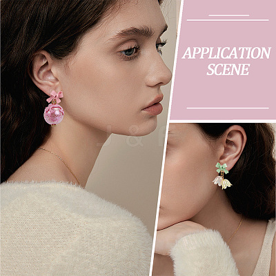 Alloy Stud Earring Findings EJEW-SP0001-06-1