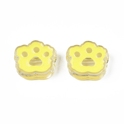 Transparent Acrylic Beads ACRC-S039-06C-1