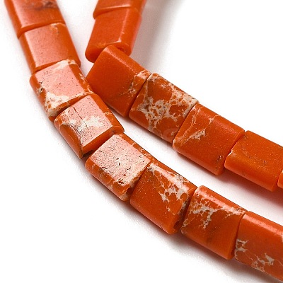 Synthetic Imperial Jasper Beads Strands G-F762-A09-01-1
