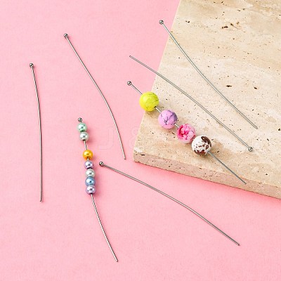 Tarnish Resistant 304 Stainless Steel Ball Head Pins STAS-K146-045-0.7x70mm-1