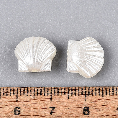 ABS Plastic Imitation Pearl Beads OACR-T028-92-1