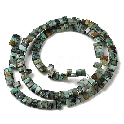 Natural African Turquoise (Jasper) Beads Strands G-Z045-A10-01-1
