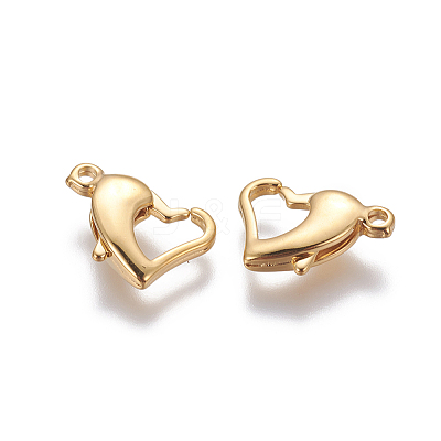 304 Stainless Steel Lobster Claw Clasps LS-STAS-G190-11G-1