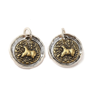 Brass Pendants KK-K357-06C-AS-1