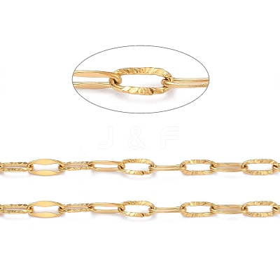 PVD Vacuum Plating 304 Stainless Steel Cable Chains CHS-D033-05G-02-1