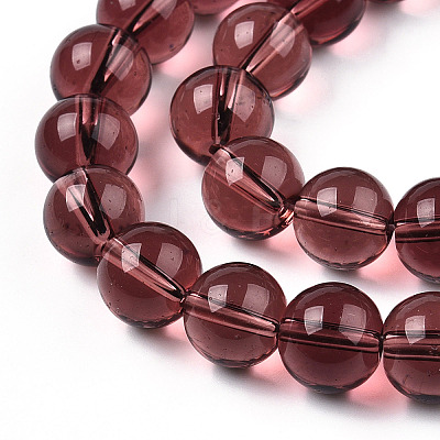 Transparent Glass Beads Strands LS-GLAA-T032-T10mm-19-1