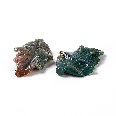 Natural Indian Agate Pendants G-I336-01-20-1