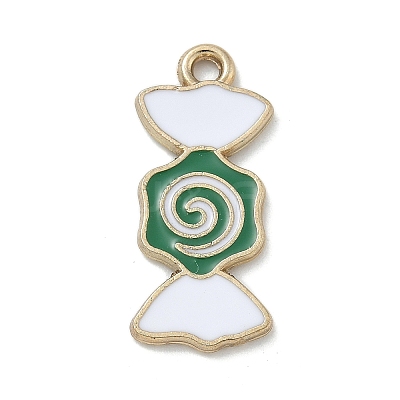 Christmas Theme Alloy Enamel Pendants ENAM-K074-02B-02-1