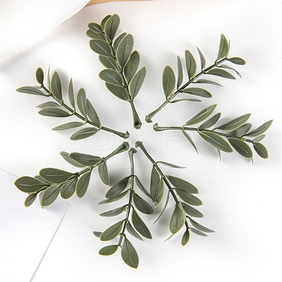 Plastic Artificial Plant Leaf PW-WG9E9E0-01-1
