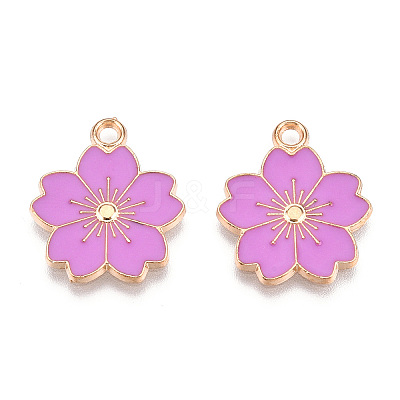 Alloy Enamel Pendants X-ENAM-S121-115H-1